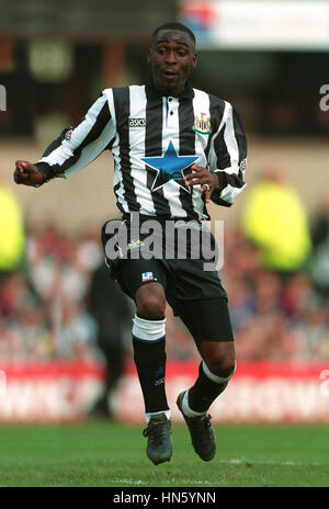 ANDY COLE Newcastle United FC 21 Luglio 1993 Foto Stock