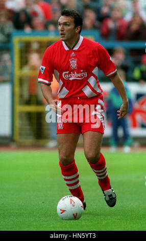 NEIL RUDDOCK Liverpool FC 02 Agosto 1993 Foto Stock