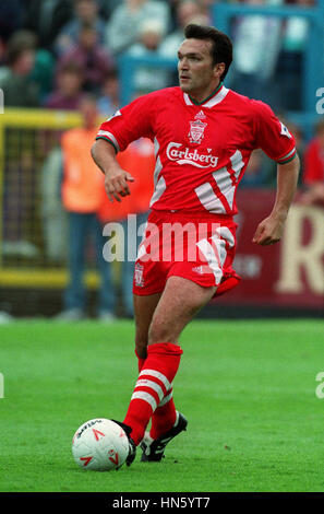 NEIL RUDDOCK Liverpool FC 02 Agosto 1993 Foto Stock