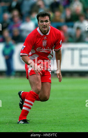 NEIL RUDDOCK Liverpool FC 02 Agosto 1993 Foto Stock