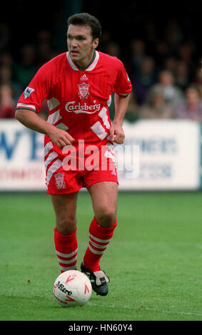 NEIL RUDDOCK Liverpool FC 02 Agosto 1993 Foto Stock