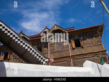 Rimbaud casa museo dedicato al poeta francese Arthur Rimbaud, Harari Regione, Harar, Etiopia Foto Stock