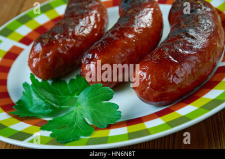 Grillimakkara finlandese grill salsiccia Foto Stock