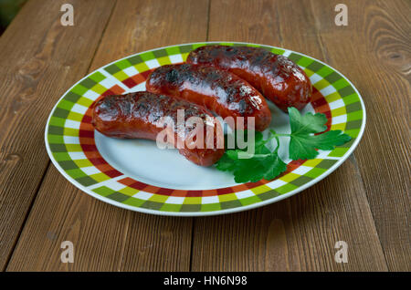 Grillimakkara finlandese grill salsiccia Foto Stock