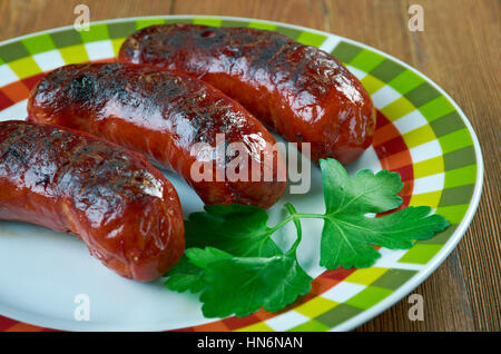 Grillimakkara finlandese grill salsiccia Foto Stock