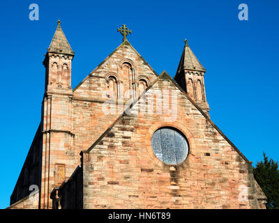 St Margarets RC Memorial Church Home della reliquia della Santa Margherita a Porta Est Dunfermline Fife Scozia Scotland Foto Stock
