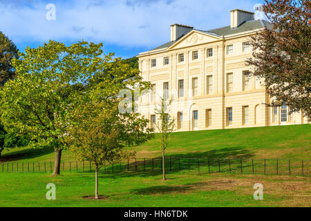 London, Regno Unito - 17 Ottobre 2016 - Kenwood House, un ex dimora signorile in Hampstead, è gestito da English Heritage e aperto al pubblico Foto Stock