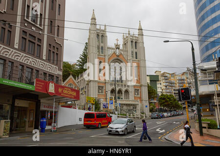 Santa Maria degli Angeli Chiesa, Wellington, Nuova Zelanda Foto Stock