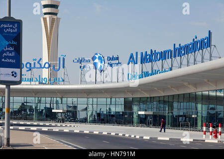 Al Maktoum International Airport. Foto Stock