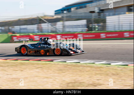 Vallelunga, Roma, Italia. 4 settembre 2016. Sport Campionato Italiano Prototipi: pilota Giancarlo Pedetti in azione durante la gara Foto Stock