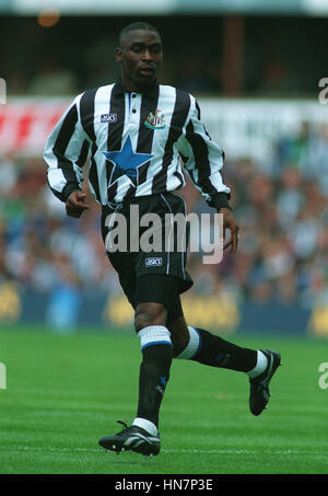 ANDY COLE Newcastle United FC 30 Agosto 1994 Foto Stock