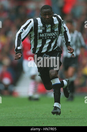 ANDY COLE Newcastle United FC 20 Settembre 1994 Foto Stock