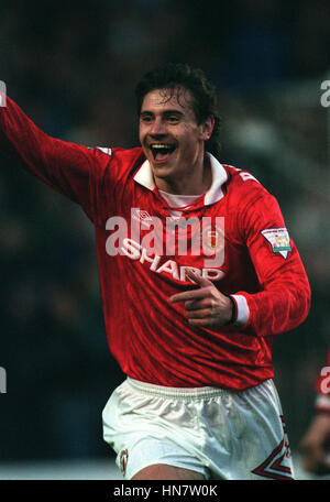 ANDREI KANCHELSKIS MANCHESTER UNITED FC 28 Aprile 1994 Foto Stock