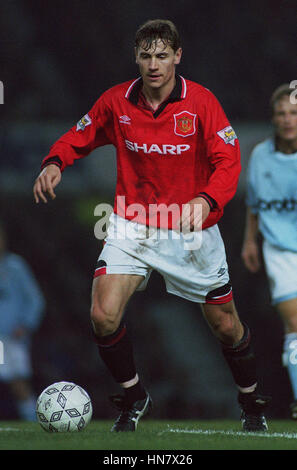 ANDREI KANCHELSKIS MANCHESTER UNITED FC 18 Novembre 1994 Foto Stock