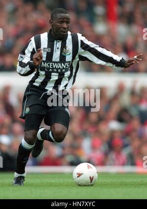 ANDY COLE Newcastle United FC 20 Settembre 1994 Foto Stock