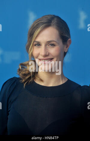 Berlino, Germania. Il 9 febbraio, 2017. L'attrice Cécile de France assiste il 'Django" photocall durante la 67th Berlinale Festival Internazionale del Film al Grand Hyatt Hotel. Credito Credito: Gianfranco Zanin/Alamy Live News Foto Stock