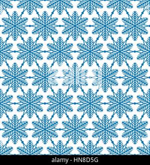 Abstrcat texture geometrica. snow seamless pattern. vacanze inverno sfondo piastrellato Illustrazione Vettoriale