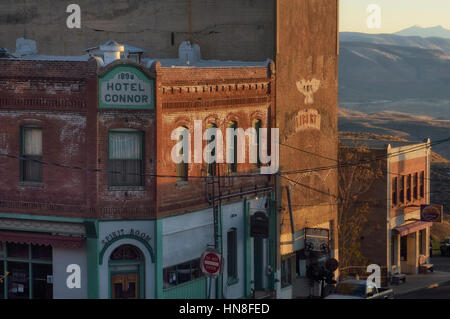 Connor Hotel. Girolamo. In Arizona. Stati Uniti d'America Foto Stock