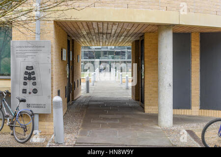 Centro per le scienze matematiche presso l'Università di Cambridge, Inghilterra. Foto Stock