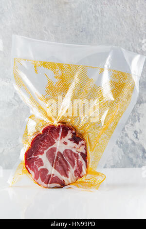 Coppa di Parma ham Foto Stock