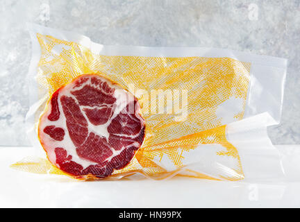 Coppa di Parma ham Foto Stock