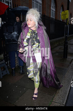 Jaime Winstone assiste il Vivienne Westwood mostrano come parte del Mens Moda settimana presentiamo: Jaime Winstone dove: Londra, Regno Unito quando: 09 Gen 2017 Credit: Tony Oudot/WENN Foto Stock