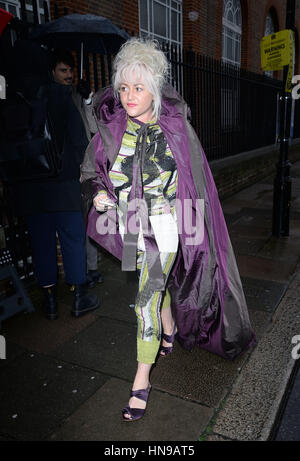 Jaime Winstone assiste il Vivienne Westwood mostrano come parte del Mens Moda settimana presentiamo: Jaime Winstone dove: Londra, Regno Unito quando: 09 Gen 2017 Credit: Tony Oudot/WENN Foto Stock