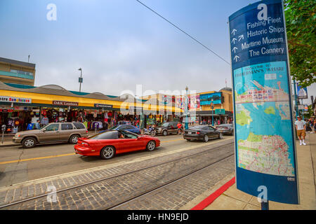 San Francisco cityscape Foto Stock