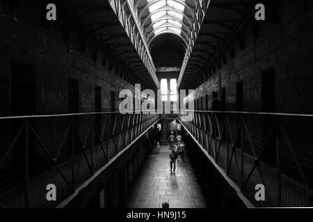 La Vecchia Prigione di Melbourne Foto Stock