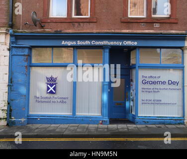 Ufficio di graeme dey msp arbroath angus scozia febbraio 2017 Foto Stock