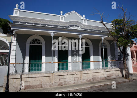 Case, edifici, scene di strada, Ponce, Puerto Rico Foto Stock