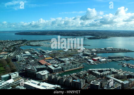 Auckland Harbour Bridge Foto Stock
