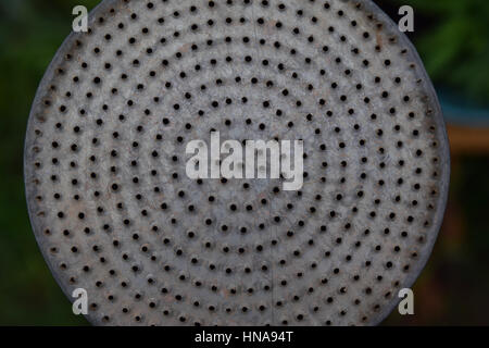 Frozen Bubble sulla superficie del fiume. Foto Stock