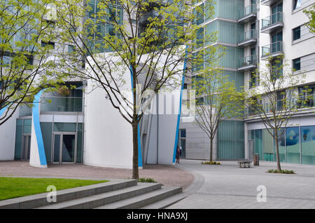 Tabard Square in Southwak SE1, Londra, Regno Unito. Foto Stock