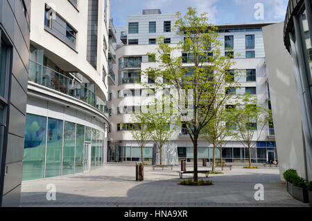 Tabard Square in Southwak SE1, Londra, Regno Unito. Foto Stock