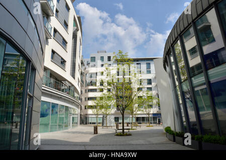 Tabard Square in Southwak SE1, Londra, Regno Unito. Foto Stock