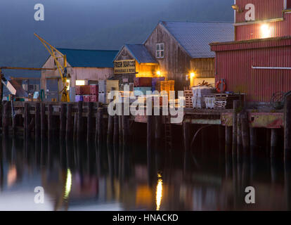 Marina Garibaldi, Garibaldi, Oregon Foto Stock