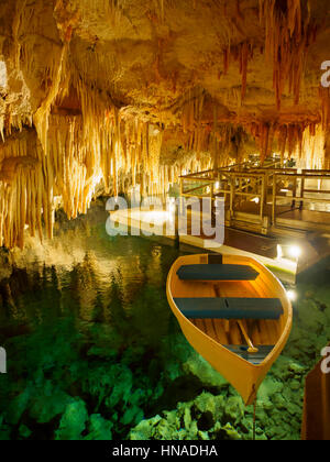 La Grotta dei Cristalli, parrocchia di Hamilton, Bermuda Foto Stock