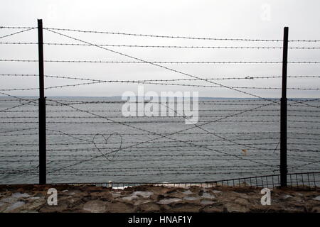 Patarei fortezza sul mare ex-prigione, Tallinn, Estonia Foto Stock