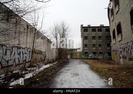 Patarei fortezza sul mare ex-prigione, Tallinn, Estonia Foto Stock