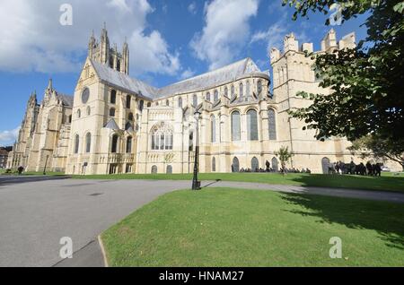 Canterbury, Regno Unito - 30 Settembre 2016: la Cattedrale di Canterbury Kent REGNO UNITO Foto Stock