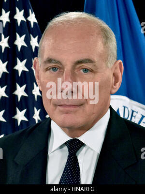 John Francis Kelly segretaria degli Stati Uniti di Homeland Security Foto Stock