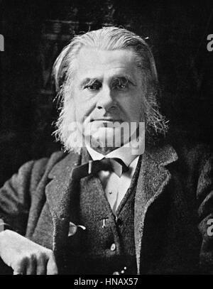 THOMAS HENRY HUXLEY biologo (1890) Foto Stock