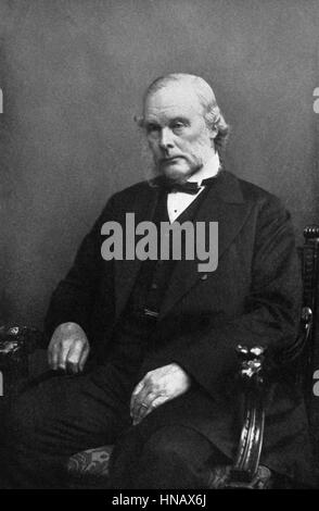 JOSEPH LISTER chirurgo & MEDICAL PIONEER (1890) Foto Stock