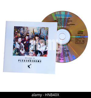 Frankie va a Hollywood Benvenuto all'Pleasuredome CD musicali Foto Stock