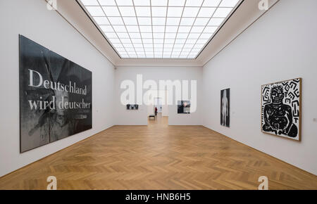 Interno del Albertinum Art Museum di Dresda Germania Foto Stock