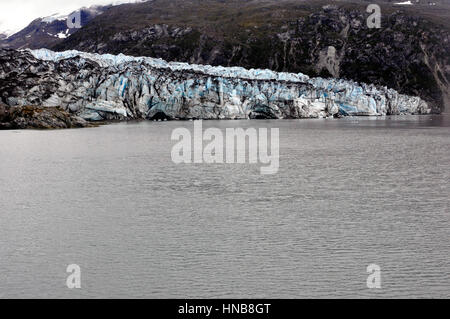 Il ghiacciaio di reid nel Glacier Bay, nei pressi di Gustavo, southwest Alaska, Stati Uniti d'America Foto Stock