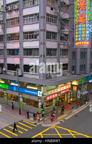 Hong Kong Cina, 03 Dicembre 2006: la vita di strada Hongkong Foto Stock