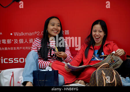 Hong Kong Cina, 03 Dicembre 2006: la vita di strada Hongkong Foto Stock