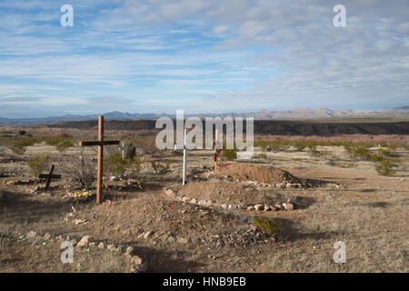 Cimitero di Apache, Arizona USA Foto Stock